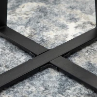 HOMCOM Stolik kawowy okrągły, stolik pomocniczy, stolik do salonu z naturalnym wykończeniem drewna(m-8)