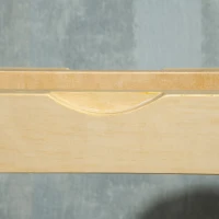 HOMCOM Hantelständer, für 12 Hanteln, bis 150 kg, 3 Ebenen, Buchenholz, 118 x 60 x 100 cm(m-7)