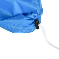 Outsunny Zonnescherm voor zwembaden, eenvoudig in te stellen, instelbare positie, UV-bescherming, blauw, 3,6 x 1,75 x 1,2 m(m-8)