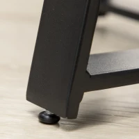 HOMCOM Stolik kawowy okrągły, stolik pomocniczy, stolik do salonu z naturalnym wykończeniem drewna(m-9)