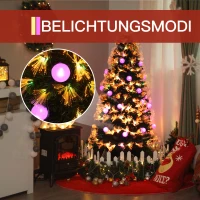 Choinka z lampkami LED HOMCOM(m-4)