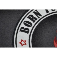 Outsunny BBQ Matte Born to BBQ 120 x 67 x 0,5 cm(m-3)