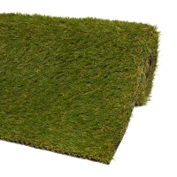 Outsunny Kunstrasen Premium Grün 300 x 133 x 2,5 cm(m-1)