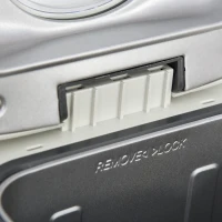 HOMCOM Brotbackautomat mit 12 Backprogrammen 3 Backfarben und 2 Brotgrößen 600W Brotmaschine mit Beobachtungsfenster 13-Stunden-Timerfunktion Edelstahl Weiß 40,7 x 28,2 x 29,9 cm(m-7)