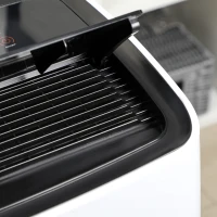 HOMCOM 14000 BTU Air Conditioning Unit, 3-in-1 Portable Air Conditioner, Dehumidifier, Cooling Fan with 3 Speeds, Remote Control, LED Display, 24H Timer, Window Venting Kit, Children Lock, 40m²(m-9)