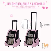 PawHut troller pentru animale, insertie de plasa, 36x30x49 cm(m-5)
