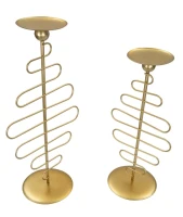 Mauro Ferretti PERECHE DE SUPORT LUMANARE ALID CM 25X16X51 - 20X16X43(m-3)