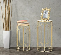 Mauro Ferretti Set De Mese Arty Rotunde Cm Ø 36,5X70-31X60(m-7)