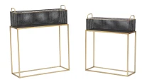Mauro Ferretti PERECHE MESE CU COS CM 60X23X73,5-51X20X64(m-3)