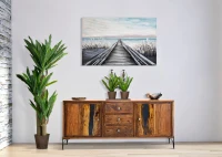 Mauro Ferretti PICTURA PE PANZA PONTON CM 120X3,8X80(m-5)