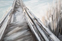 Mauro Ferretti PICTURA PE PANZA PONTON CM 120X3,8X80(m-3)