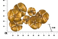 Mauro Ferretti PANOU FLOARE GOLDY FIER -B- CM 80X6X57(m-8)