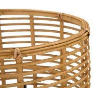 Mauro Ferretti Set Suport De Flori Rattan Cm Ø 38X90-33X60(m-3)