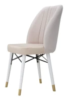 Mauro Ferretti SET SCAUNE BELLA CREM 2BUC CM 50X49X92,5(m-3)