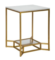 Mauro Ferretti MASA DUBLA MARMURA CM 47X47X60(m-1)