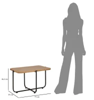 Mauro Ferretti MASUTA DE CAFEA CEBU CM 75X55X46,5(m-8)