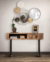 Mauro Ferretti Panou De Fier Cu Oglinda Etnic -A- Cm 90X9,5X101,5(m-6)