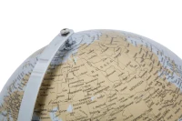 Mauro Ferretti GLOBUL LUMII NOI ARGINTIU CM Ø 25X34(m-4)