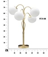 Mauro Ferretti LAMPA DE MASA GLAMMY 4 LUMINI CM Ø 53X74(m-8)