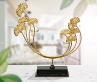 Mauro Ferretti SUPORT LUMANARE GLAM IRIS CM 50X12X55(m-7)