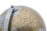 Mauro Ferretti Globul Lumii Noi Argintiu Cm Ø 20X28(m-4)