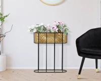 Mauro Ferretti SUPORT DE FLORI OVAL CM 60X20X70(m-7)