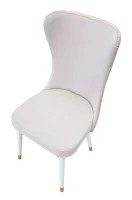 Mauro Ferretti Scaun Mimoza Crem Set 2Buc Cm 40X65X99(m-3)