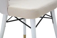 Mauro Ferretti SET SCAUNE BELLA CREM 2BUC CM 50X49X92,5(m-6)
