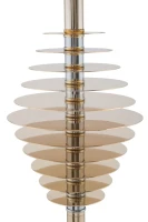 Mauro Ferretti LAMPĂ DE PODEA ROTUNDĂ GLAM CM Ø 40X180(m-3)