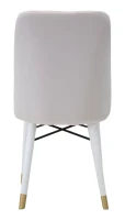 Mauro Ferretti SET SCAUNE BELLA CREM 2BUC CM 50X49X92,5(m-7)