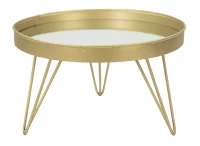 Mauro Ferretti SUPORT TAVA GLAM GOLD/OGLINDA CM Ø 31X18(m-1)