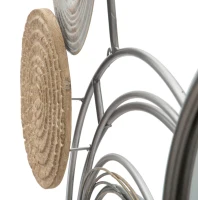 Mauro Ferretti Panou De Fier Cu Oglinda Etnic -A- Cm 90X9,5X101,5(m-5)