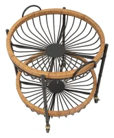 Mauro Ferretti CARUCIOR CU COS DUBLU CU ROTI CM 57X55,5X62,5(m-3)