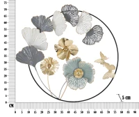 Mauro Ferretti PANOU ROTUND FIER CAMPUR CM 78,5X5X74(m-6)