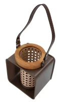 Mauro Ferretti LANTERNA FIER-RATTAN CM 16X13X20(m-2)