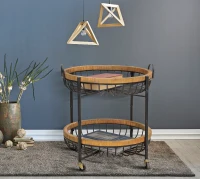 Mauro Ferretti CARUCIOR CU COS DUBLU CU ROTI CM 57X55,5X62,5(m-7)