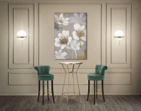 Mauro Ferretti TABURET DE BAR LUXY CREM CM 46X48X96(m-9)