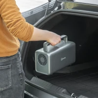 Outsunny Portable Power Station, 230.4Wh/72000mAh, Three Charging Modes Pure Sine-Wave Battery Backup(m-8)