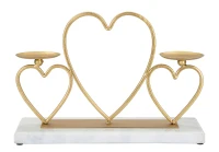 Mauro Ferretti SUPORT LUMANARE INIMI CM CM 30X9X20(m-1)