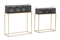 Mauro Ferretti PERECHE MESE CU COS CM 60X23X73,5-51X20X64(m-1)