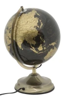 Mauro Ferretti GLOBUL MONDIAL BRONZ CU LUMINA CM Ø 25X38(m-3)