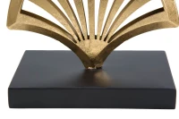 Mauro Ferretti SCULPTURA TRIPLA FRUNZA CM 23,5X10X44(m-3)