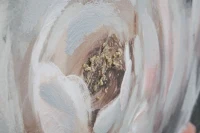 Mauro Ferretti PICTURA PE PANZA ROSU FLOWY -B- CM 120X3,7X60(m-4)