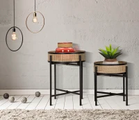 Mauro Ferretti Set De Masute Fuji Cm Ø 40X50-35X40(m-6)