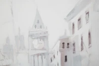 Mauro Ferretti Pictura Pe Panza Tram -A- Cm 80X3X80(m-3)