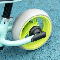 AIYAPLAY 8" Balance Bike, Lightweight Training Bike for Children, with Adjustable Seat, EVA Wheels, Easy installation - Green(m-8)