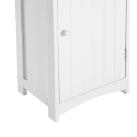 HOMCOM SZAFKA ŁAZIENKOWA Z PÓŁKAMI 34 x 24 x 170 cm(m-8)