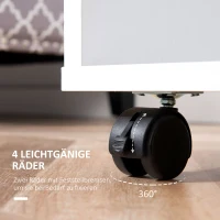 Mobilna szafa ubraniowa Garderoba Szafa Regał do sypialni biały(m-5)