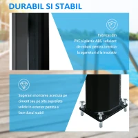 Outsunny Dus Solar Gradina 35 L – Mixer Apa & incalzire Eco pentru Exterior(m-7)