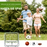 Rebounder do bejsbola Bramka odbijająca Rama z siatką Siatka treningowa składana metal zielony(m-4)